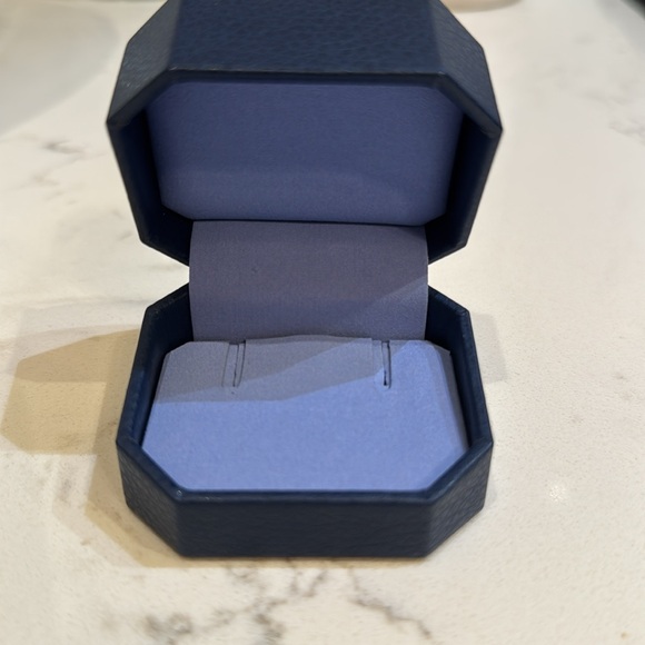 Page Sargisson Leather Earring Box - 2 1/4 x 2 x 1 1/2 - Picture 2 of 2